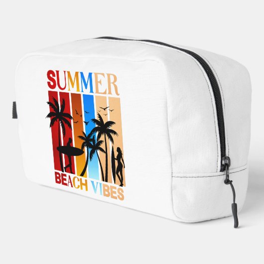 Summer Beach Vibes Waschbeutel (Rechte Ecke)