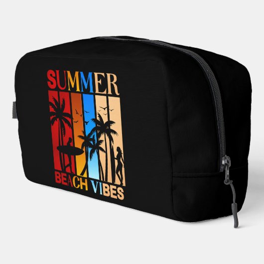 Summer Beach Vibes Waschbeutel (Rechte Ecke)