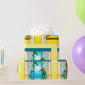 Summer Beach View Geschenkpapier