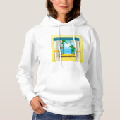 Summer Beach View Hoodie (Vorderseite)