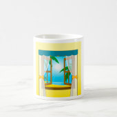 Summer Beach View Kaffeetasse