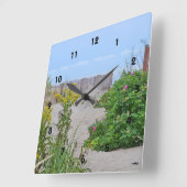Summer Beach Wall Uhr (Winkel)