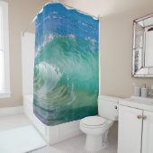 Summer Beach Waves Duschvorhang (Beispiel)