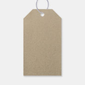 Summer Beach Wedding Gefallen Vielen Dank Geschenkanhänger (Rückseite)