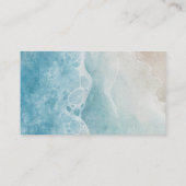 Summer Beach Wedding Response UAWG Enclosure Card Begleitkarte (Rückseite)