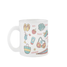 Summer Beach Zwei-Tone-Tasse