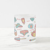 Summer Beach Zwei-Tone-Tasse Mattglastasse (Mittel)