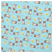 Summer Beagle Stoff (Muster)