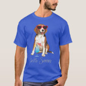 Summer Beagle T-Shirt (Vorderseite)