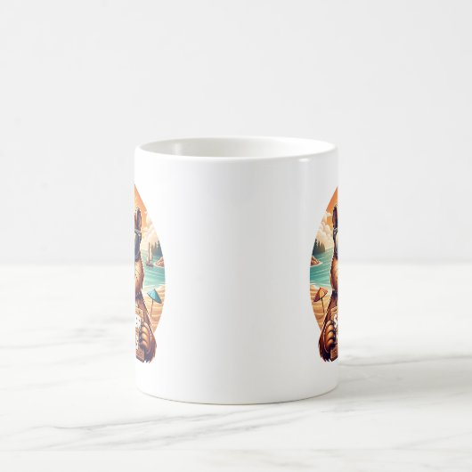 Summer Beaver Kaffeetasse (Mittel)