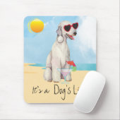 Summer Bedlington Terrier Mouse Pad Mousepad (Mit Mouse)