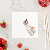 Summer Bedlington Terrier Napkins Serviette (Beispiel)