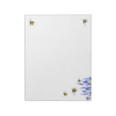 Summer Bees Notepad Notizblock (Rotiert)