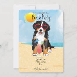 Summer Berner Beach Party Einladung
