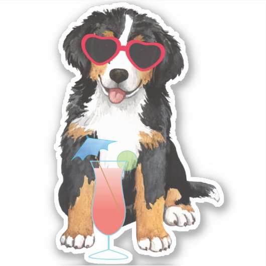 Summer Berner Vinyl Sticker (Vorderseite)