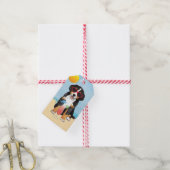 Summer Bernese Mountain Dog Geschenkanhänger (Mit Garn)