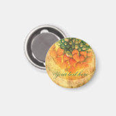 Summer Berries personalisiert Magnet (Vorderseite/Rückseite)