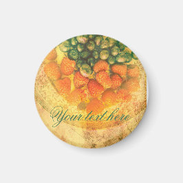 Summer Berries personalisiert Magnet