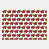 Summer Berries Raspberry BlackBerry Berry Frucht Geschenkpapier Set (Vorderseite)