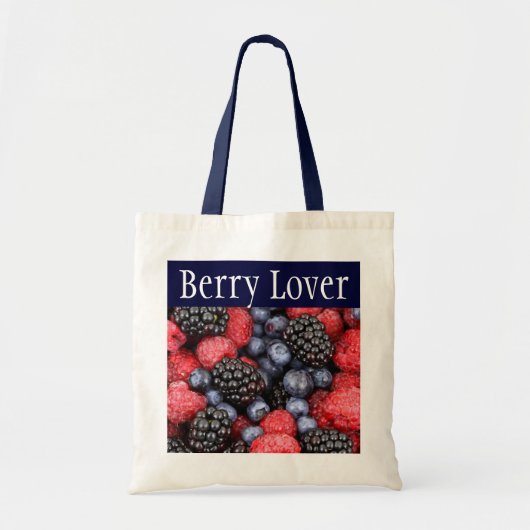 Summer Berries Totbeutel Tragetasche (Vorne)