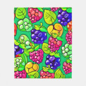Summer Berry Delight Fleecedecke (Vorderseite)