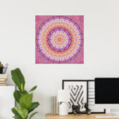 Summer Berry Mandala Poster (Heimbüro)