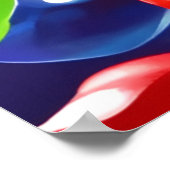 Summer Berry Medley Poster (Ecke)