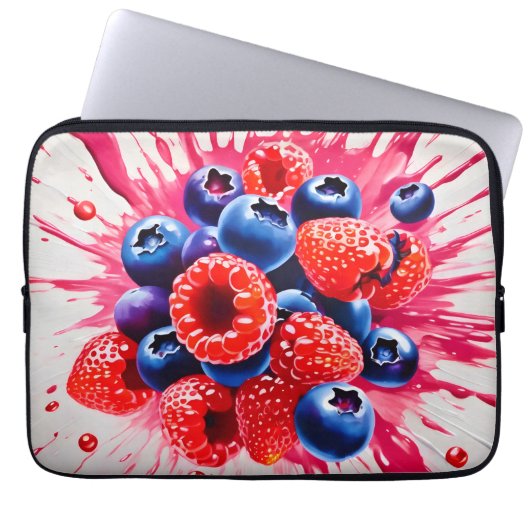 Summer Berry Sensation Laptopschutzhülle (Vorderseite)