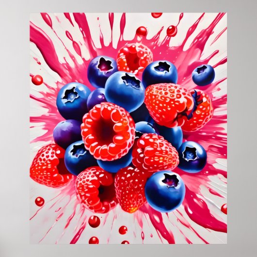 Summer Berry Sensation Poster (Vorne)