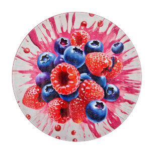 Summer Berry Sensation Schneidebrett