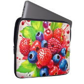 Summer Berry Splash Design Laptopschutzhülle (Vorne Rechts)