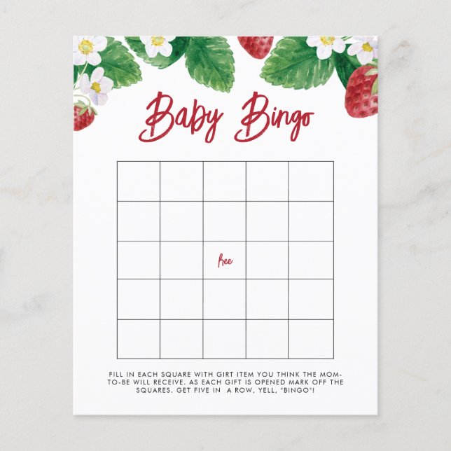 Summer Berry Sweet Baby Bingo Showspiel (Vorderseite)