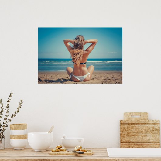 Summer Bikini Poster (Küche)