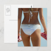 Summer Bikini Postkarte (Vorne/Hinten)