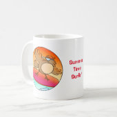 Summer Bird Surfer Kaffeetasse (Vorderseite Links)