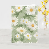 Summer Birthday Daisies Karte (Gelbe Blume)