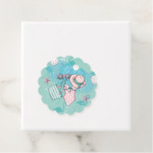 Summer Birthday Party Danke Geschenkanhänger (Beispiel)