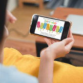 Summer Birthday Party Niedlich Popcles Einladung