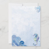 Summer Birthday Pool Party Einladung (Rückseite)