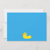 Summer Birthday Pool Party Einladungen (Rückseite)