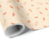 Summer-Blätter Geschenkpapier (Rolleneckpunkt)