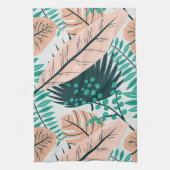 Summer-Blätter Geschirrtuch (Vertikal)