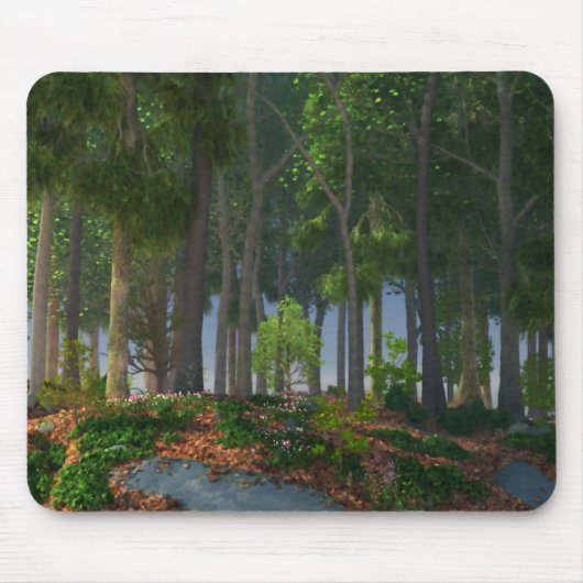 Summer Blätter Mousepad (Vorne)