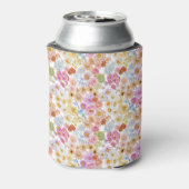 Summer Bloom Floral Butterfly Brautparty Custom Dosenkühler (Kanne Rückseite)