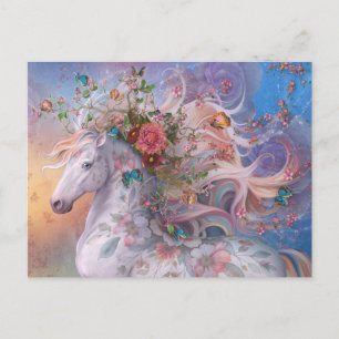 Summer Bloom Postcard Postkarte