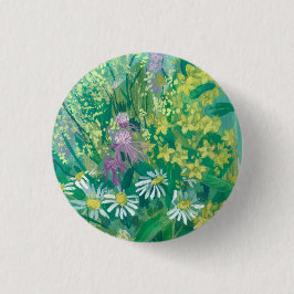 Summer Bloom Wildblumen Blume Blumenmuseum Button