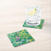 Summer Bloom Wildblumen Blume Blumenmuseum Rechteckiger Pappuntersetzer (Vor Ort)