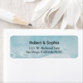 Summer Blue Beach Rücksendeadresse (Insitu)