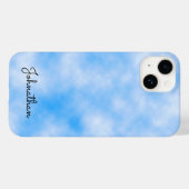 Summer Blue Cloud Case-Mate iPhone Hülle (Rückseite (Horizontal))