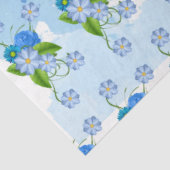 Summer Blue Design Serie 7 Seidenpapier (Ausschnitt)